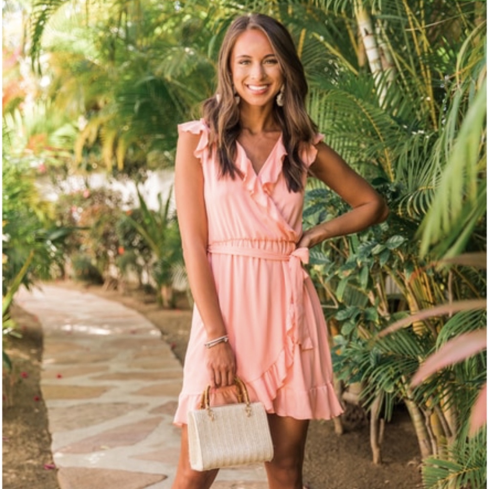 🆕 Graceful Dress Coral